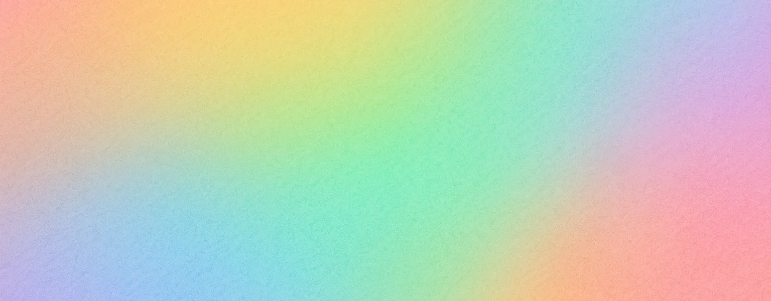 Multicoloured banner symbolising neurodiversity