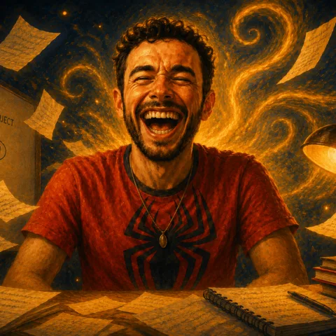 Representation of a euphoric manic state