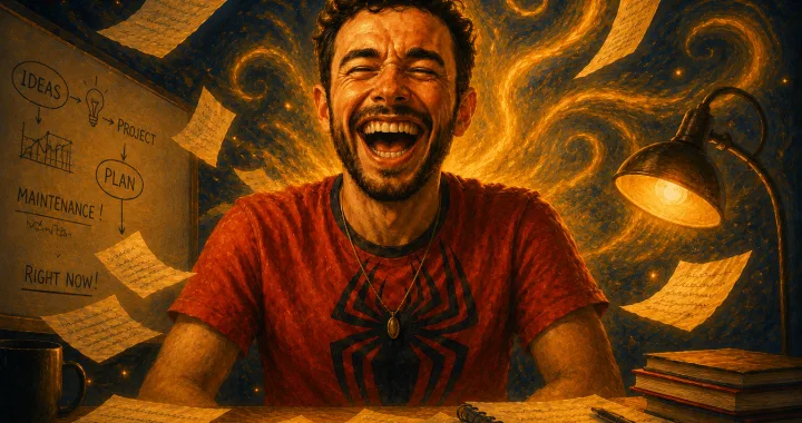 Representation of a euphoric manic state
